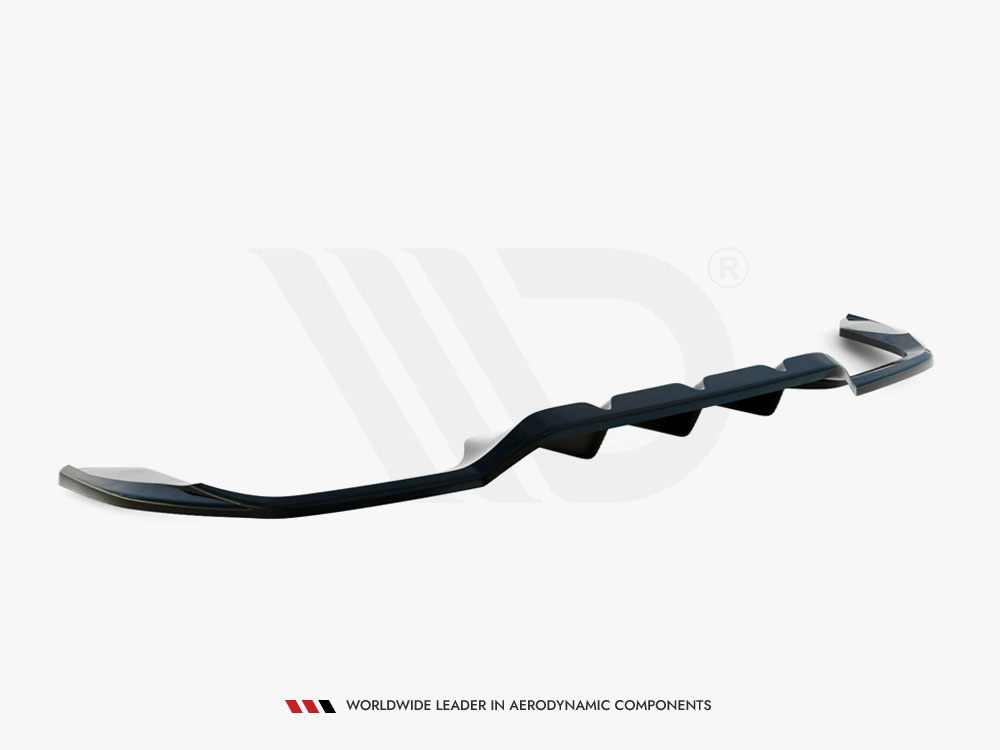 Maxton central rear splitter (vertical bars) cupra leon hatchback mk1 5 Maxton central rear splitter (vertical bars) cupra leon hatchback mk1 - image 5