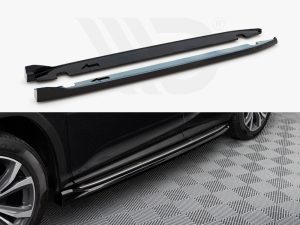 Maxton Side Skirts Diffusers Lexus RX Mk4 Facelift Models