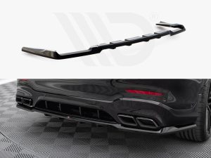 Maxton Rear Splitter (Vertical Bars) V2 Mercedes-AMG GLC 63 SUV X253