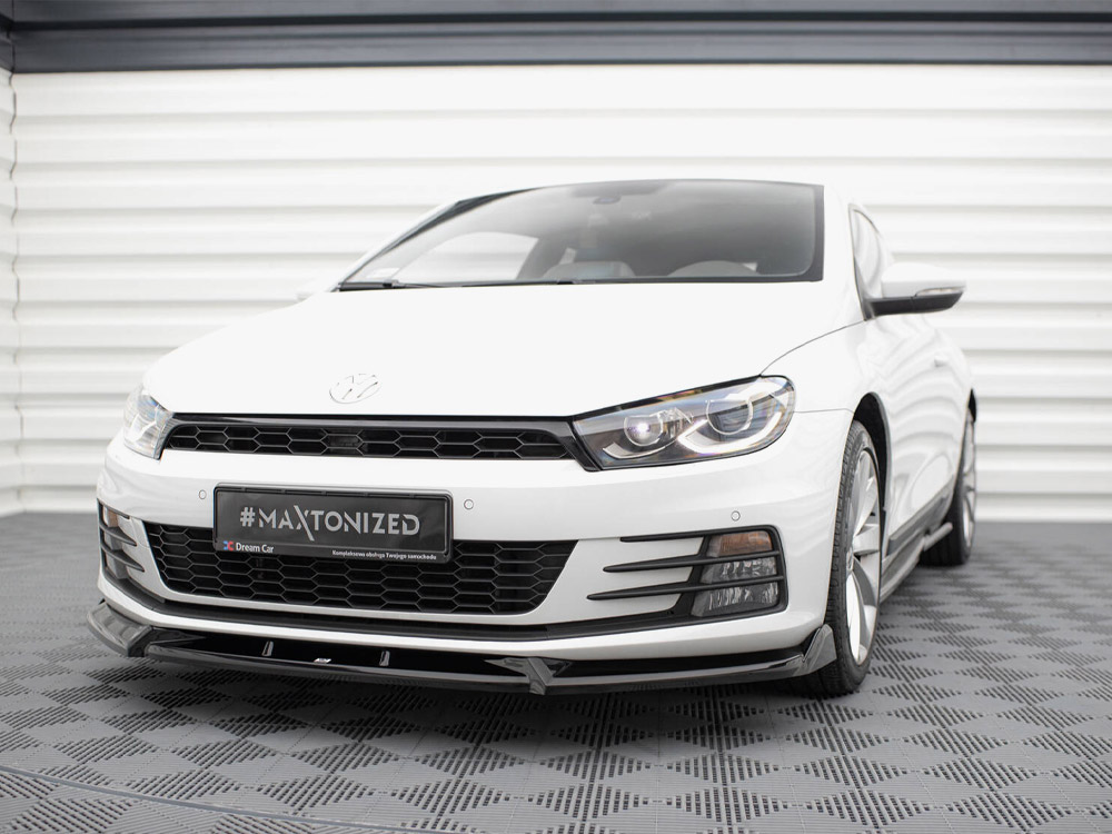 Maxton front splitter v2 volkswagen scirocco mk3 facelift models 2 Maxton front splitter v2 volkswagen scirocco mk3 facelift models - image 2