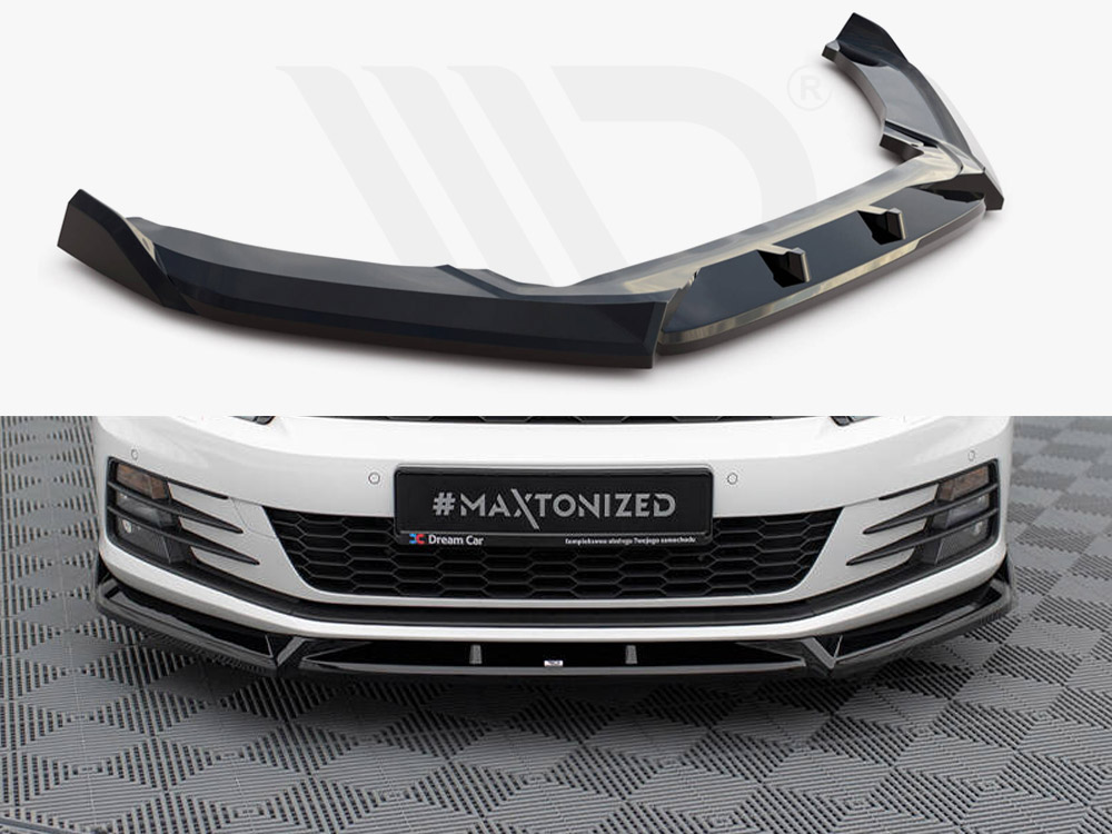 Maxton front splitter v2 volkswagen scirocco mk3 facelift models 1 Maxton front splitter v2 volkswagen scirocco mk3 facelift models