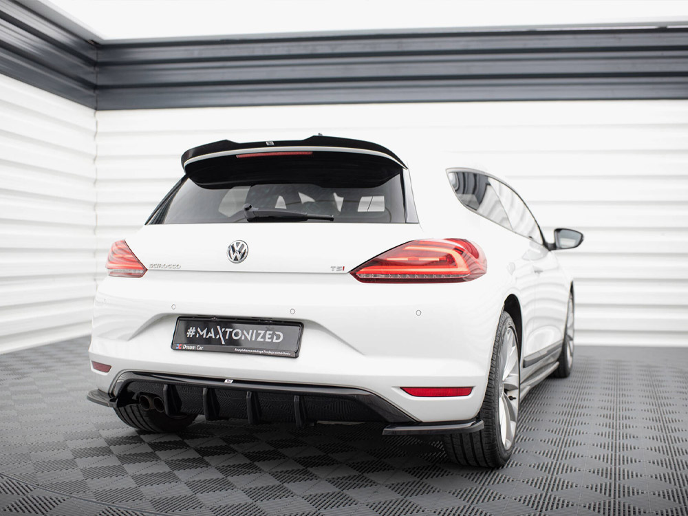 Maxton spoiler cap volkswagen scirocco mk3 facelift models 2 Maxton spoiler cap volkswagen scirocco mk3 facelift models - image 2