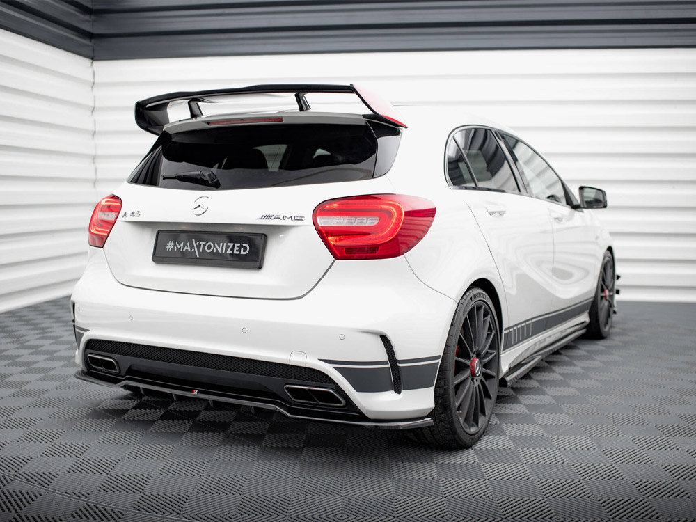 Maxton rear splitter (vertical bars) mercedes-benz a45 amg w176 2 Maxton rear splitter (vertical bars) mercedes-benz a45 amg w176 - image 2