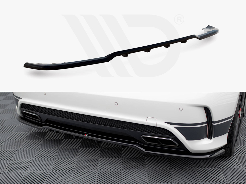 Maxton rear splitter (vertical bars) mercedes-benz a45 amg w176 1 Maxton rear splitter (vertical bars) mercedes-benz a45 amg w176