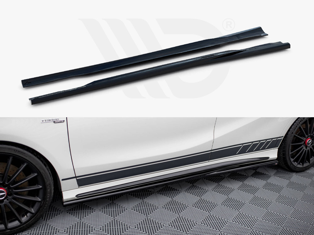 Maxton side skirts diffusers mercedes-benz a45 amg w176 1 Maxton side skirts diffusers mercedes-benz a45 amg w176