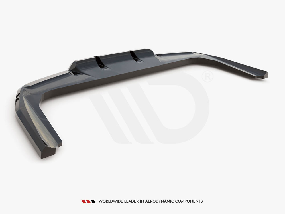 Maxton central rear splitter (vertical bars) bmw x1 m-pack u11 8 Maxton central rear splitter (vertical bars) bmw x1 m-pack u11 - image 8