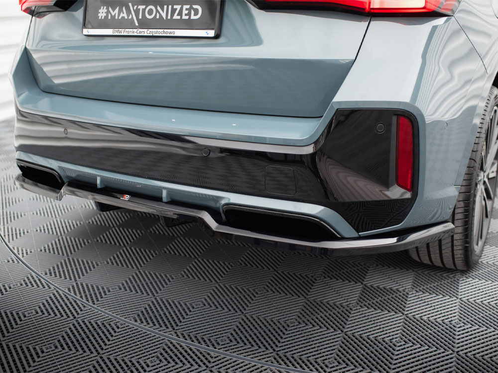 Maxton central rear splitter (vertical bars) bmw x1 m-pack u11 3 Maxton central rear splitter (vertical bars) bmw x1 m-pack u11 - image 3