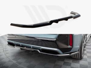 Maxton Central Rear Splitter (Vertical Bars) BMW X1 M-Pack U11