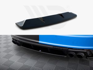 Maxton Central Rear Splitter Audi TT S 8S Facelift Models