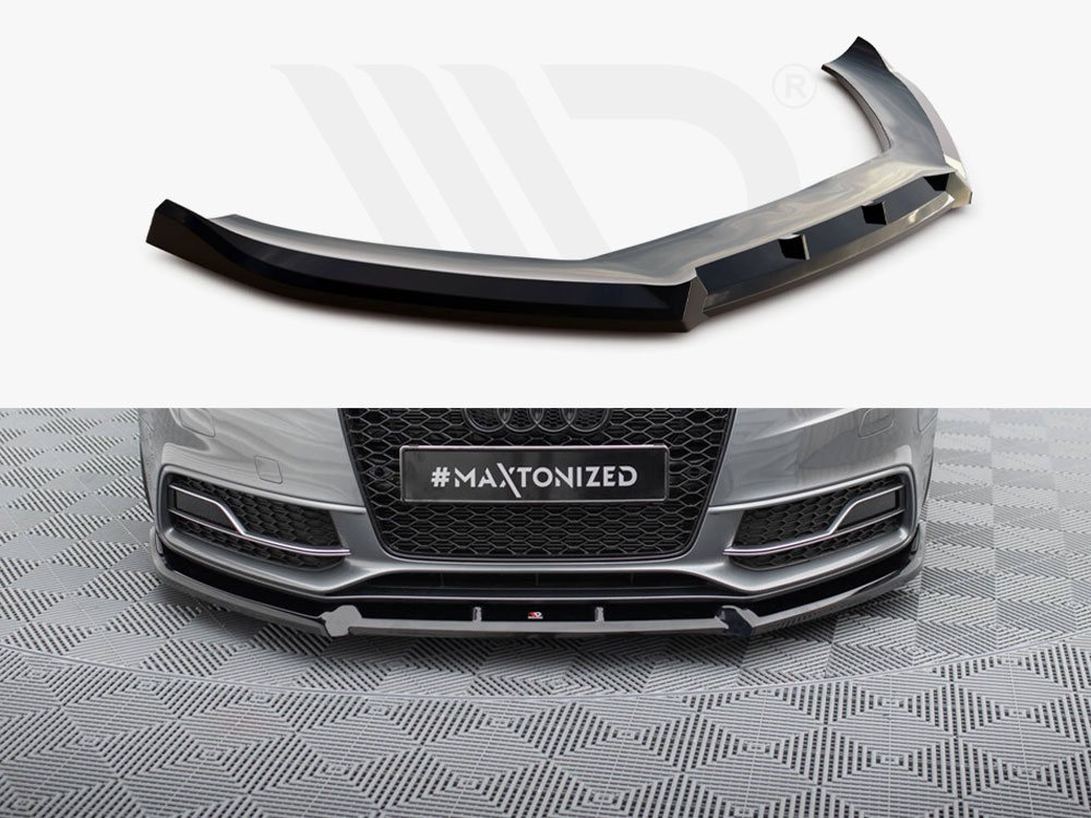 Maxton front splitter v3 audi s5/a5 s-line coupe/sportback 8t facelift models 1 Maxton front splitter v3 audi s5/a5 s-line coupe/sportback 8t facelift models