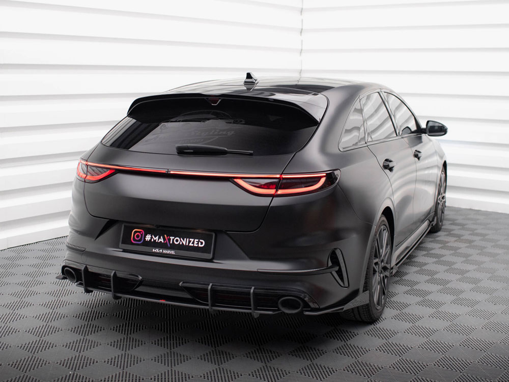 Maxton street pro rear side splitters + flaps kia proceed gt mk1 facelift models 2 Maxton street pro rear side splitters + flaps kia proceed gt mk1 facelift models - image 2