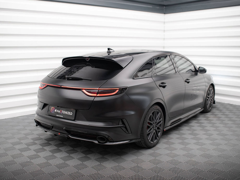 Maxton central rear splitter (vertical bars) kia proceed gt mk1 facelift models 2 Maxton central rear splitter (vertical bars) kia proceed gt mk1 facelift models - image 2