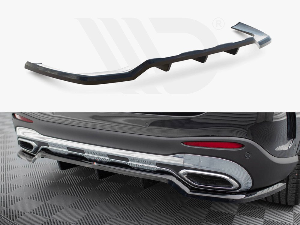 Maxton rear splitter (vertical bars) mercedes-benz glc amg-line x254 1 Maxton rear splitter (vertical bars) mercedes-benz glc amg-line x254