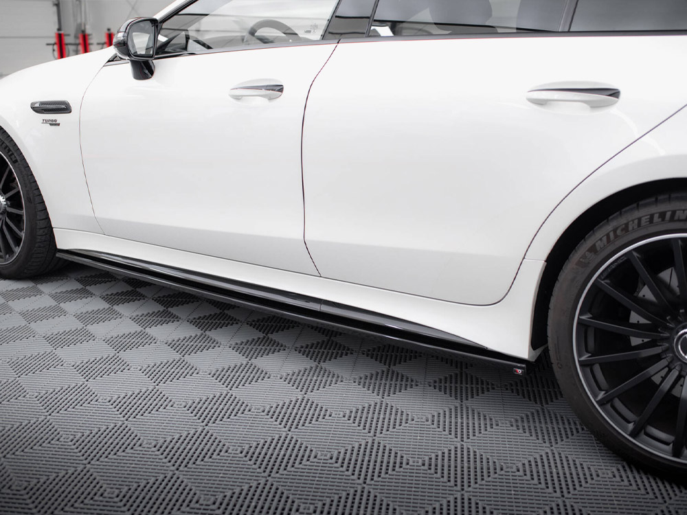 Maxton side skirts diffusers mercedes-amg gt 43 4-door coupe v8 styling package 4 Maxton side skirts diffusers mercedes-amg gt 43 4-door coupe v8 styling package - image 4