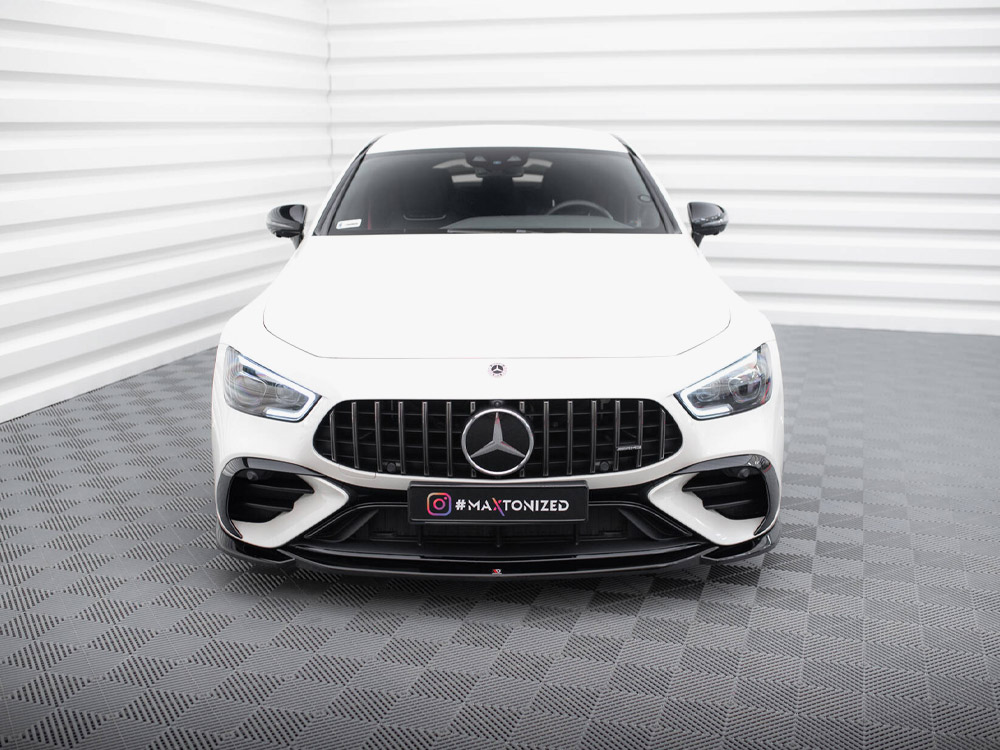 Maxton front splitter v1 mercedes-amg gt 43 4 door coupe v8 styling package 3 Maxton front splitter v1 mercedes-amg gt 43 4 door coupe v8 styling package - image 3