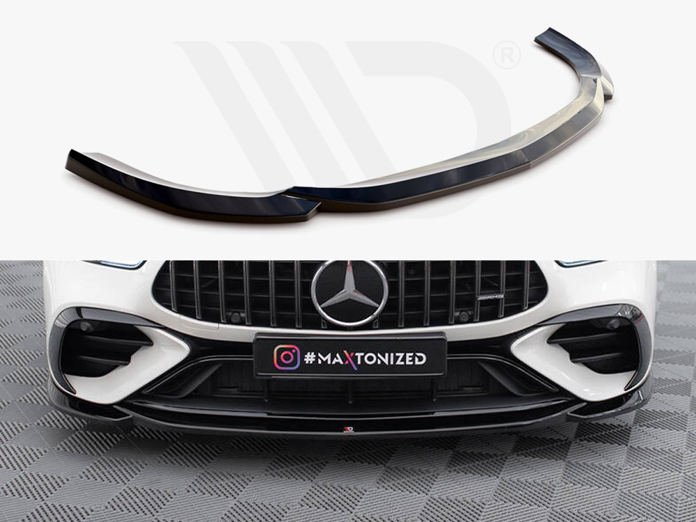 Maxton front splitter v1 mercedes-amg gt 43 4 door coupe v8 styling package 1 Maxton front splitter v1 mercedes-amg gt 43 4 door coupe v8 styling package