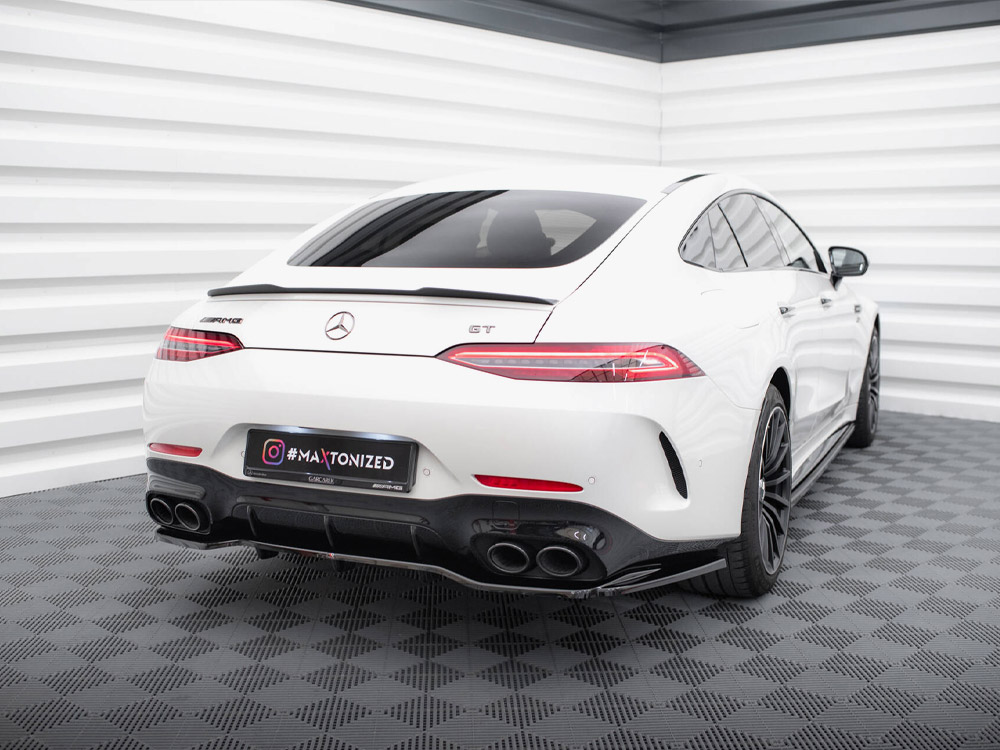 Maxton rear splitter (vertical bars) mercedes-amg gt 43 4 door coupe v8 styling package 2 Maxton rear splitter (vertical bars) mercedes-amg gt 43 4 door coupe v8 styling package - image 2