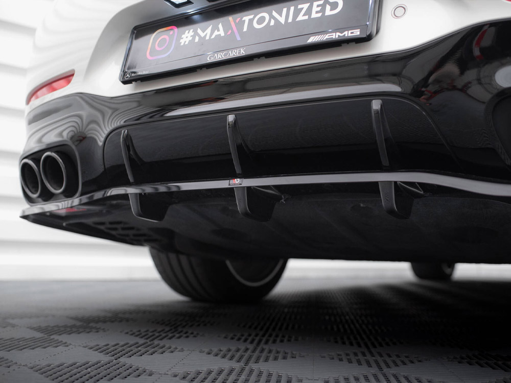 Maxton rear splitter (vertical bars) mercedes-amg gt 43 4 door coupe v8 styling package 5 Maxton rear splitter (vertical bars) mercedes-amg gt 43 4 door coupe v8 styling package - image 5