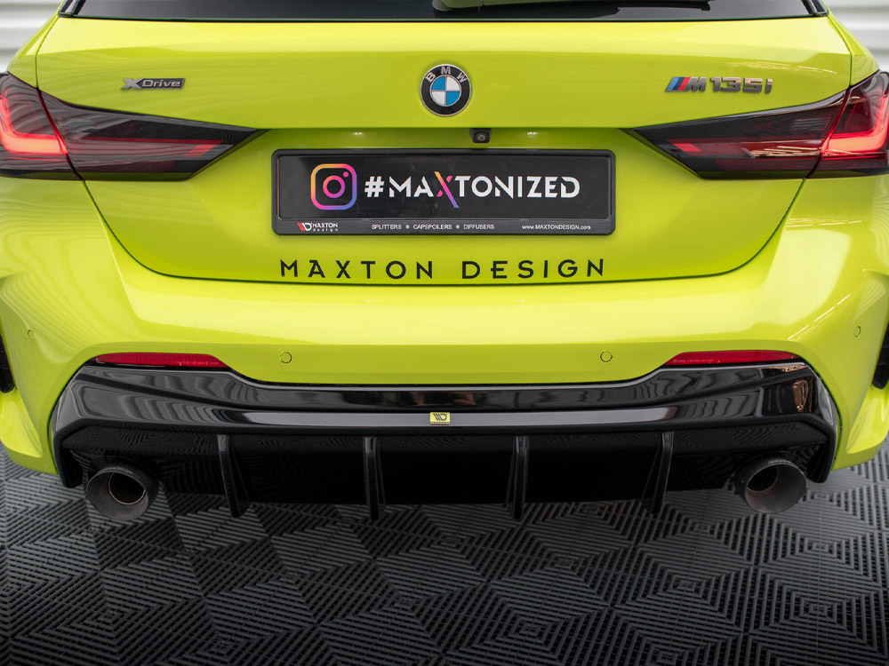 Maxton rear valance v3 bmw 1 series f40 m-pack/m135i (single exhaust version) 8 Maxton rear valance v3 bmw 1 series f40 m-pack/m135i (single exhaust version) - image 8