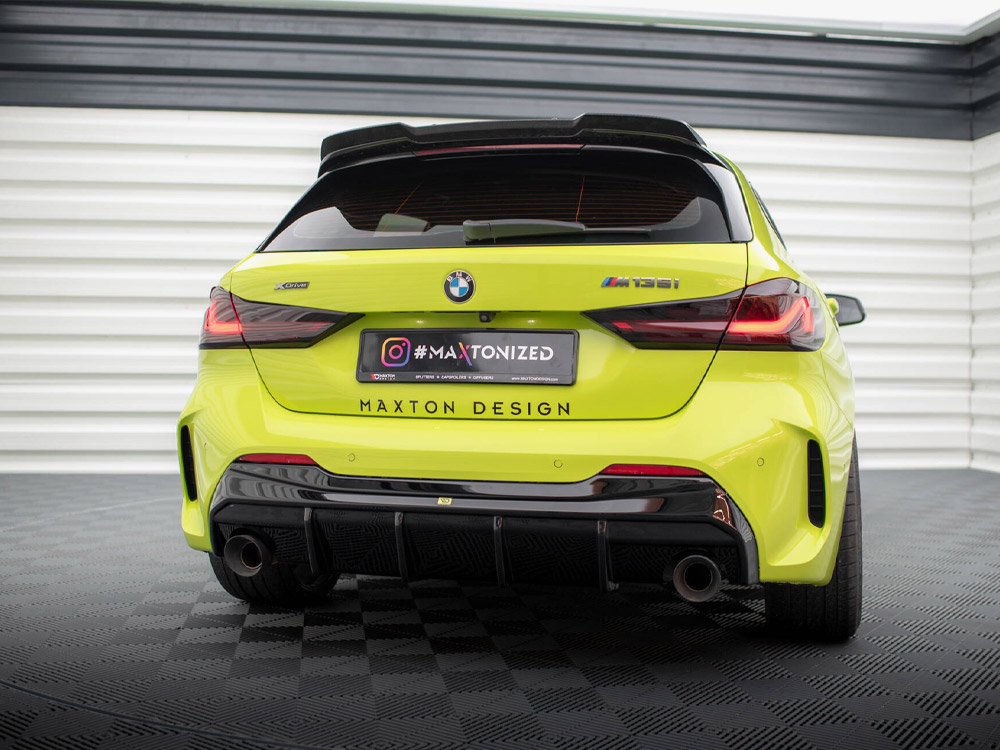 Maxton rear valance v3 bmw 1 series f40 m-pack/m135i (single exhaust version) 3 Maxton rear valance v3 bmw 1 series f40 m-pack/m135i (single exhaust version) - image 3