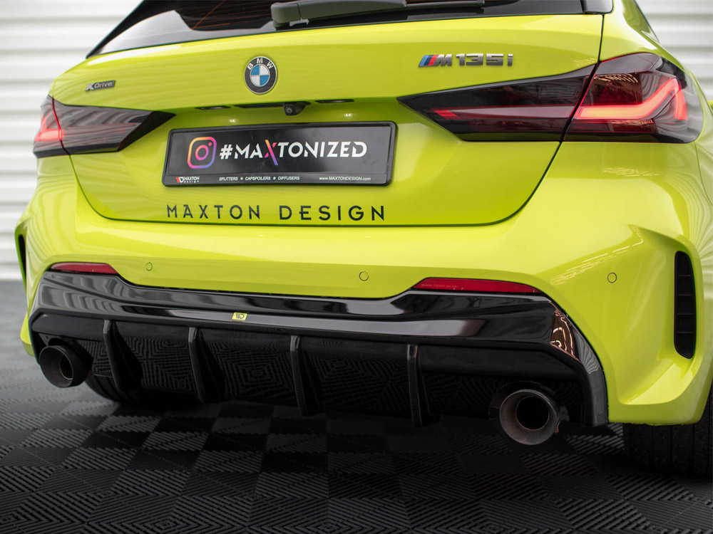 Maxton rear valance v3 bmw 1 series f40 m-pack/m135i (single exhaust version) 7 Maxton rear valance v3 bmw 1 series f40 m-pack/m135i (single exhaust version) - image 7