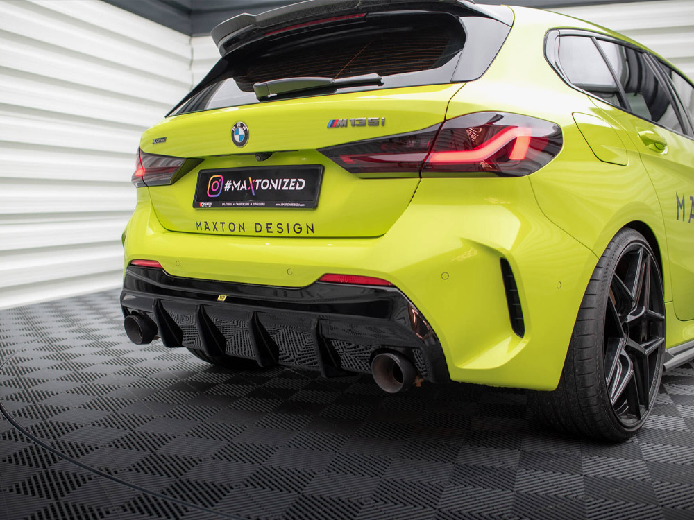 Maxton rear valance v3 bmw 1 series f40 m-pack/m135i (single exhaust version) 5 Maxton rear valance v3 bmw 1 series f40 m-pack/m135i (single exhaust version) - image 5