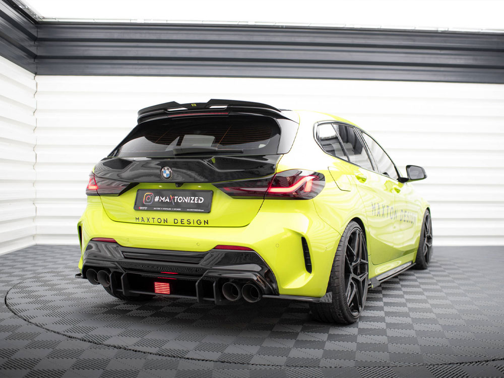 Maxton street pro rear side splitters v2 + flaps v2 bmw 1 series f40 m-pack / m135i 2 Maxton street pro rear side splitters v2 + flaps v2 bmw 1 series f40 m-pack / m135i - image 2