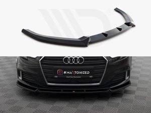 Maxton Front Splitter V1 Audi A3 Sportback 8V Facelift Models