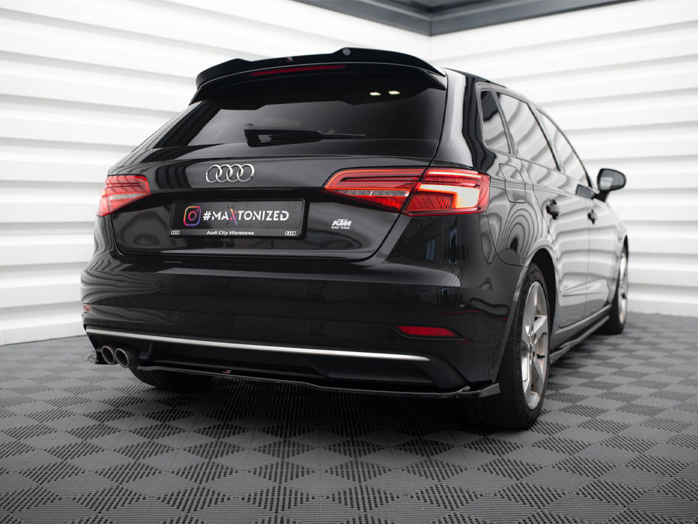 Maxton rear side splitters audi a3 sportback 8v facelift models 2 Maxton rear side splitters audi a3 sportback 8v facelift models - image 2