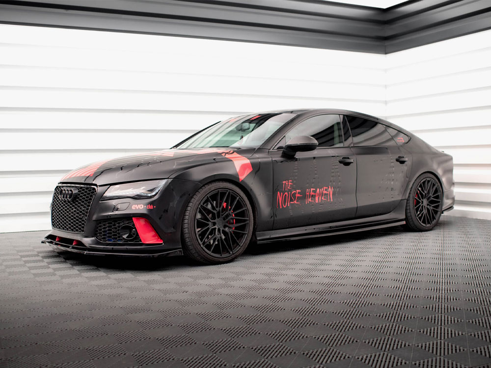 Maxton side skirts diffusers v3 audi rs7 c7 2 Maxton side skirts diffusers v3 audi rs7 c7 - image 2