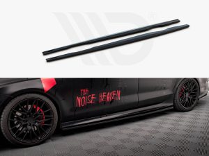 Maxton Side Skirts Diffusers V3 Audi RS7 C7