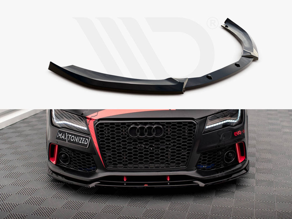 Maxton front splitter audi a7 rs7 look c7 1 Maxton front splitter audi a7 rs7 look c7