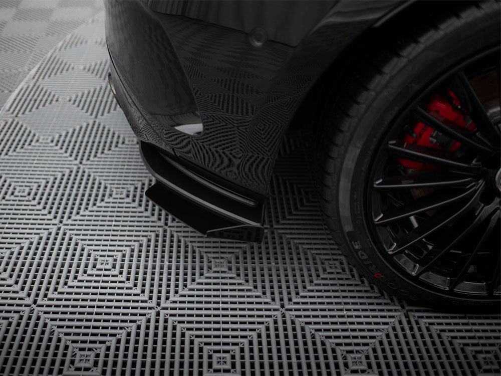 Maxton street pro rear side splitters + flaps mercedes-amg a45 amg w176 (facelift) & a35 hatchback w177 4 Maxton street pro rear side splitters + flaps mercedes-amg a45 amg w176 (facelift) & a35 hatchback w177 - image 4