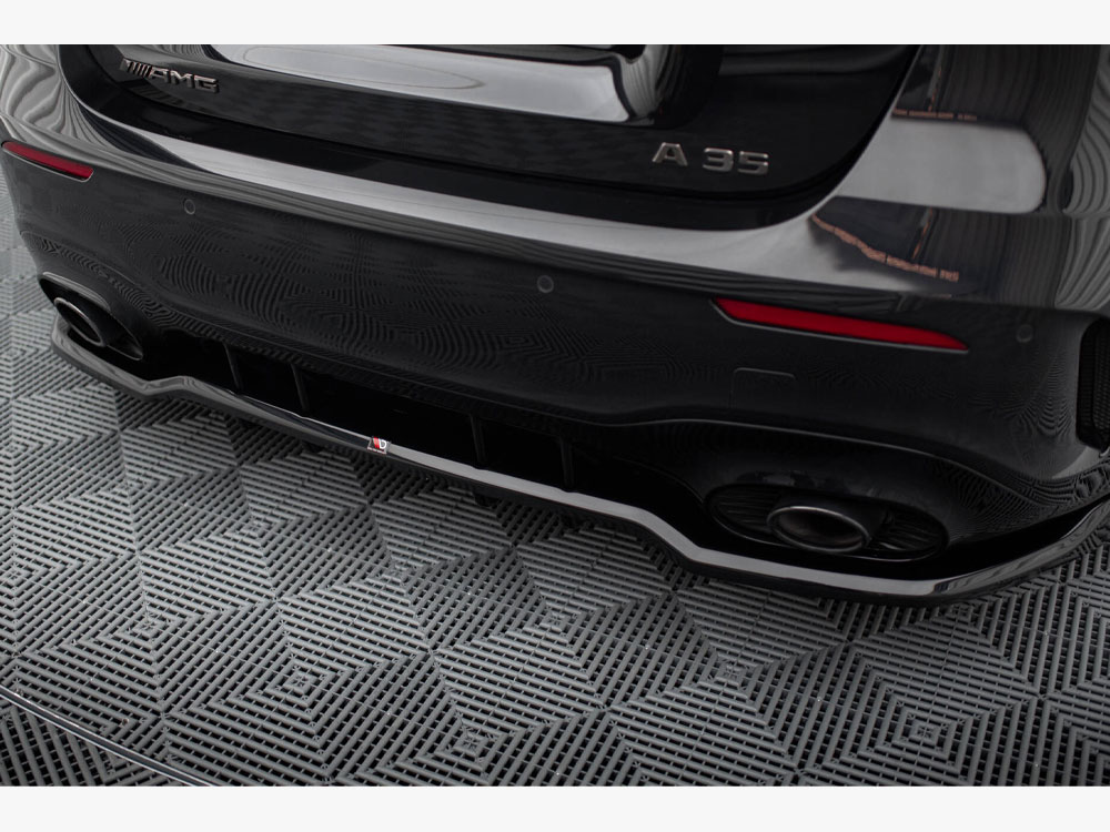Maxton rear splitter (vertical bars) mercedes-amg a35 hatchback w177 3 Maxton rear splitter (vertical bars) mercedes-amg a35 hatchback w177 - image 3
