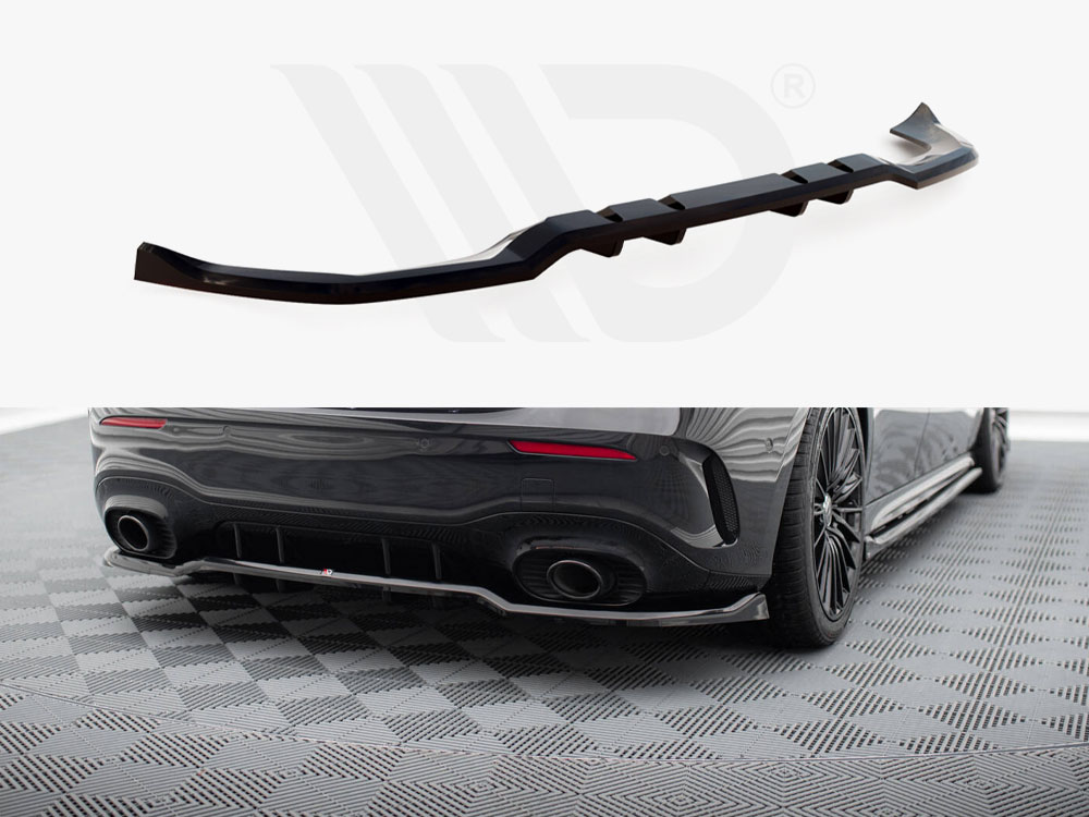 Maxton rear splitter (vertical bars) mercedes-amg a35 hatchback w177 1 Maxton rear splitter (vertical bars) mercedes-amg a35 hatchback w177