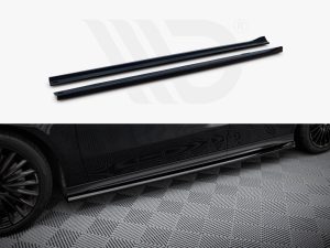 Maxton Side Skirts Diffusers Mercedes-AMG A35 W177 Facelift Models