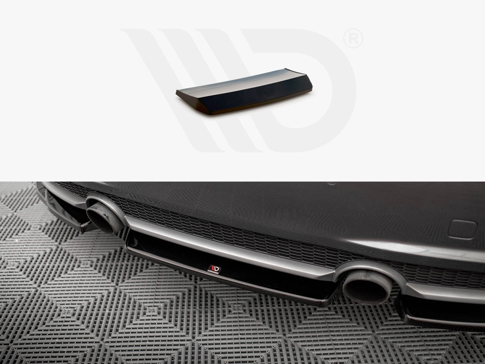 Maxton central rear splitter audi tt s-line 8s 1 Maxton central rear splitter audi tt s-line 8s