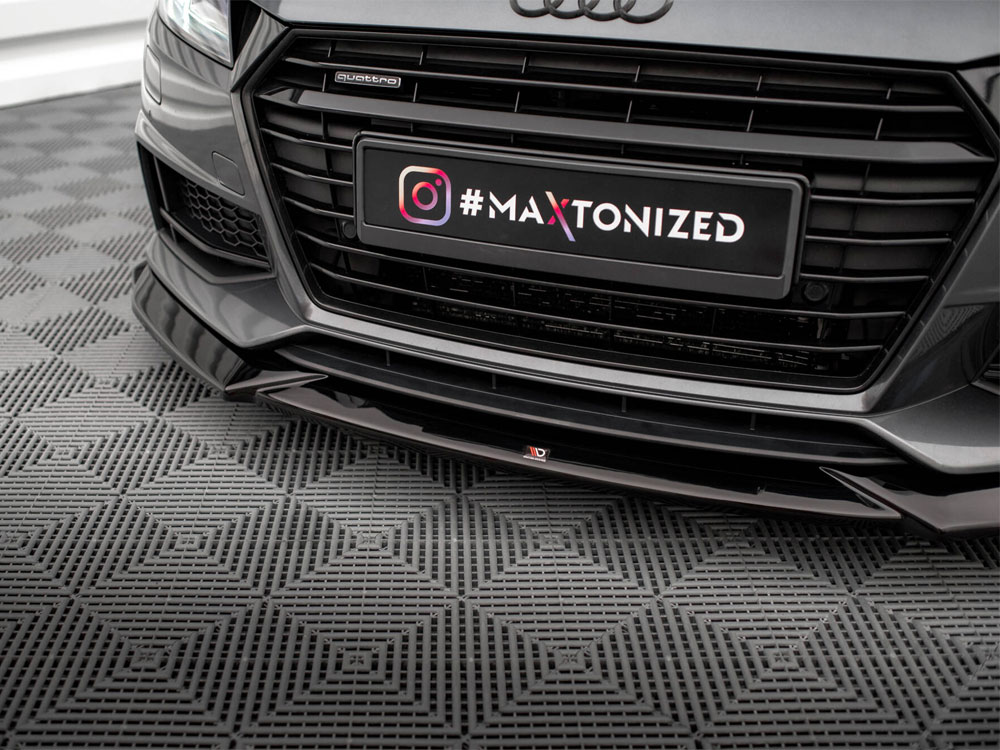 Maxton front splitter v1 audi tt s/s-line 8s 4 Maxton front splitter v1 audi tt s/s-line 8s - image 4