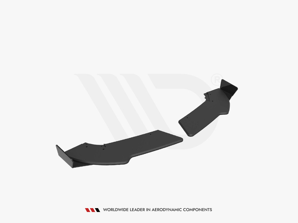 Maxton street pro rear side splitters + flaps mercedes-benz a45 amg w176 facelift models 5 Maxton street pro rear side splitters + flaps mercedes-benz a45 amg w176 facelift models - image 5