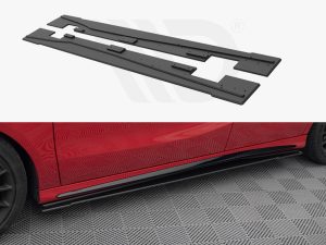Maxton Street Pro Side Skirts Diffusers Mercedes-Benz A45 AMG W176 Facelift Models