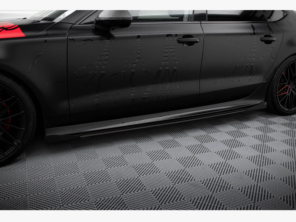 Maxton side flaps audi rs7 c7 3 Maxton side flaps audi rs7 c7 - image 3