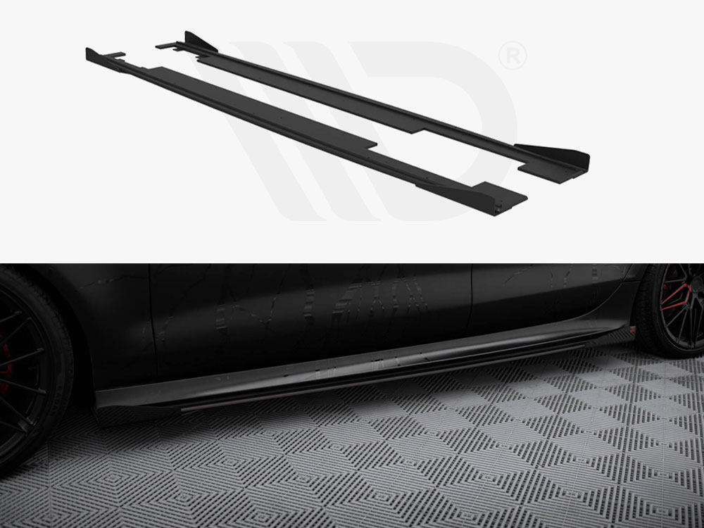 Maxton street pro side skirts diffusers + flaps audi rs7 c7 1 Maxton street pro side skirts diffusers + flaps audi rs7 c7