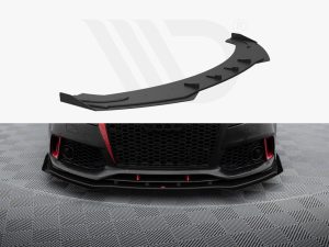 Maxton Street Pro Front Splitter + Flaps Audi A7 RS7 Look C7