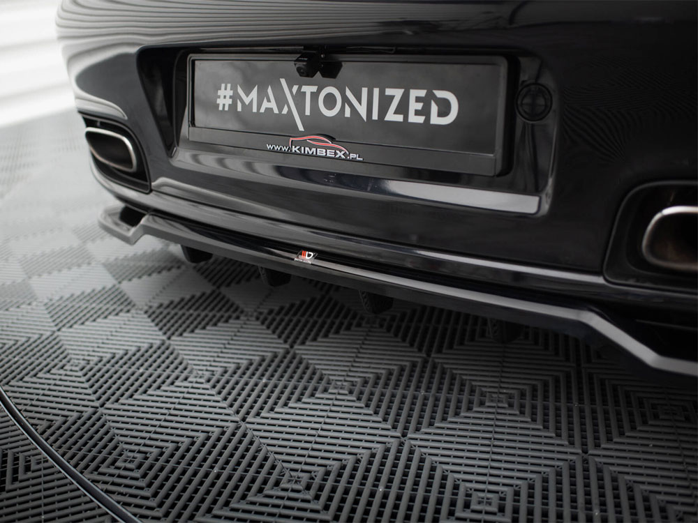 Maxton rear splitter (vertical bars) porsche 911 turbo 997 4 Maxton rear splitter (vertical bars) porsche 911 turbo 997 - image 4