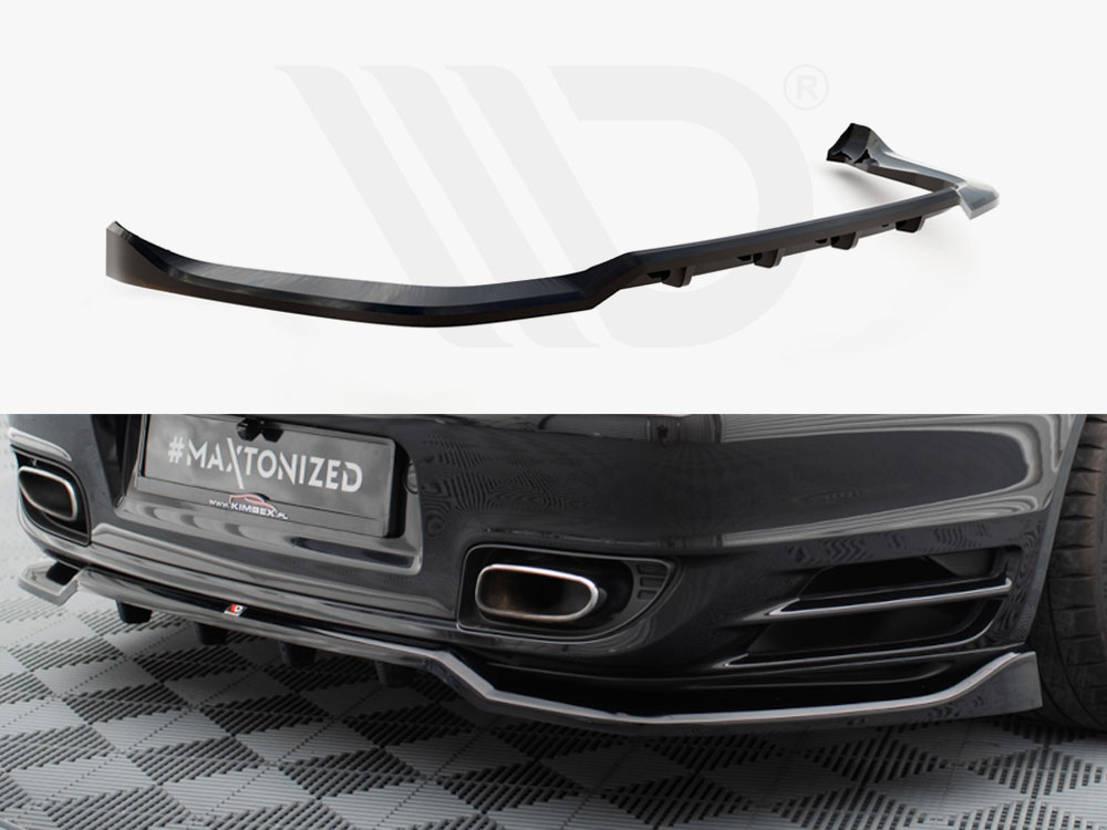Maxton rear splitter (vertical bars) porsche 911 turbo 997 1 Maxton rear splitter (vertical bars) porsche 911 turbo 997