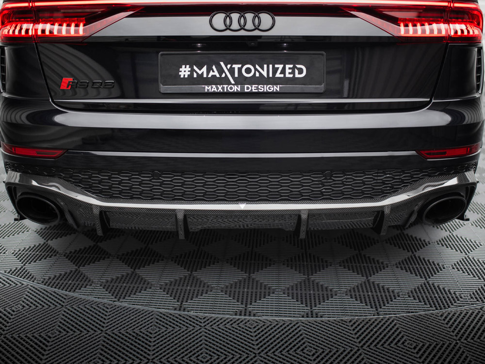 Maxton carbon fibre rear diffuser audi rsq8 mk1 4 Maxton carbon fibre rear diffuser audi rsq8 mk1 - image 4