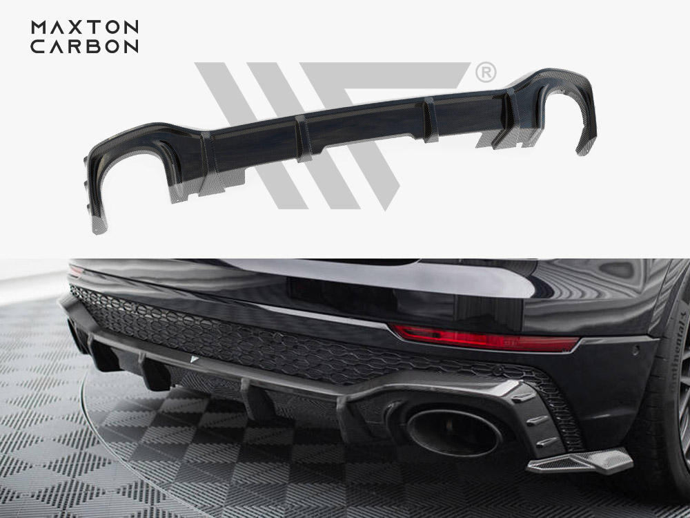 Maxton carbon fibre rear diffuser audi rsq8 mk1 1 Maxton carbon fibre rear diffuser audi rsq8 mk1