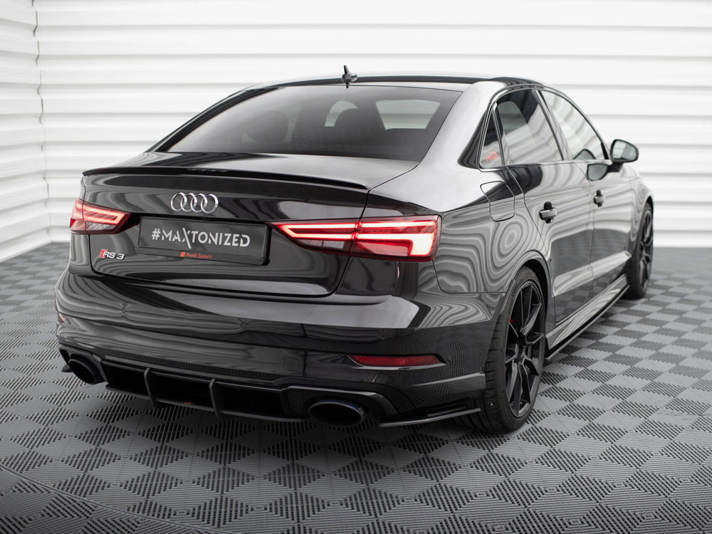 Maxton street pro rear side splitters audi rs3 saloon 8v facelift models 2 Maxton street pro rear side splitters audi rs3 saloon 8v facelift models - image 2