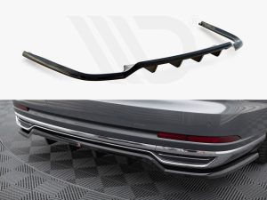 Maxton Central Rear Splitter (Vertical Bars) Audi A8 D5