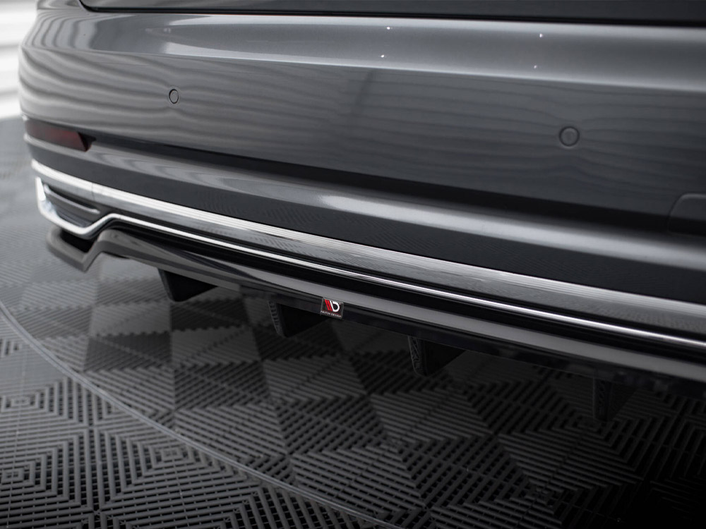 Maxton central rear splitter (vertical bars) audi a8 d5 5 Maxton central rear splitter (vertical bars) audi a8 d5 - image 5